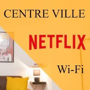  Appartement Bnb'p Studio- Cosy -centre Ville- Netflix France